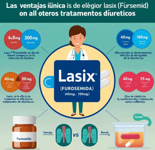 Ventajas únicas de elegir Lasix furosemida frente a otros diuréticos