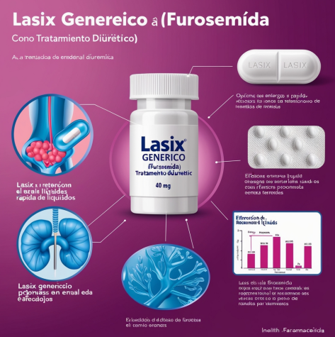 Usos y beneficios del Lasix genérico Furosemida como diurético