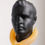Self portrait with bananas